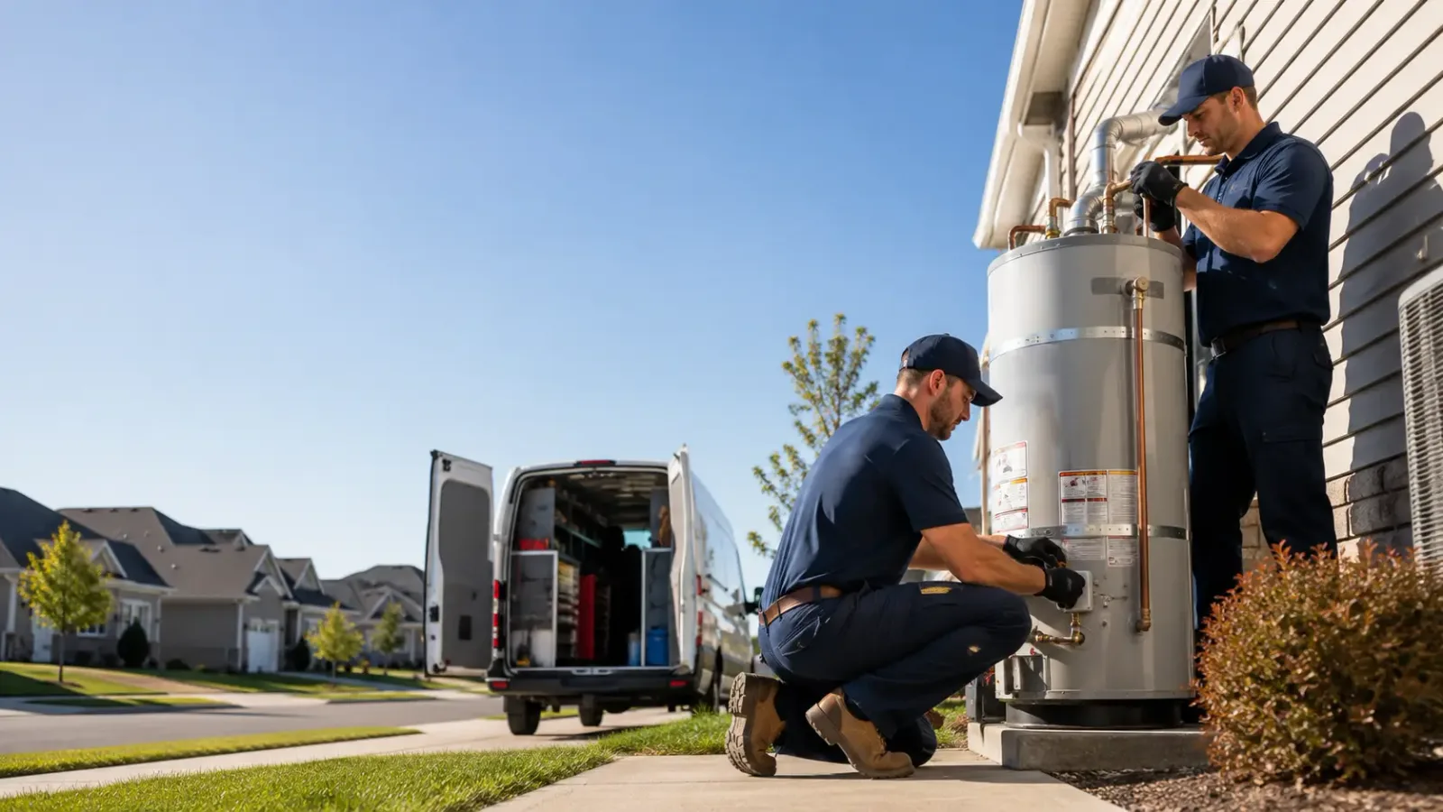 Water Heater Installation in Kasbeer, IL
